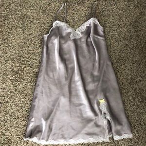 Silver nightgown